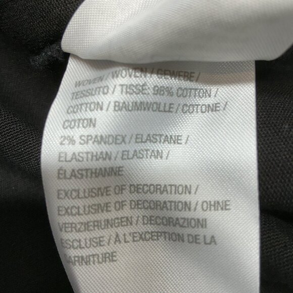 XS Denim Jacket Black Women With Control PTP:18.50" - Picture 8 of 11